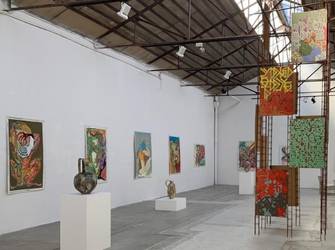 Exposition de Khwezi Strydom et Sophie Brunies intitulée Origins à l'Usine de Poet Laval