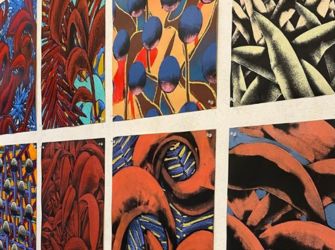 Oeuvres de Julien Colombier, artiste peintre à l'Usine de Poet Laval